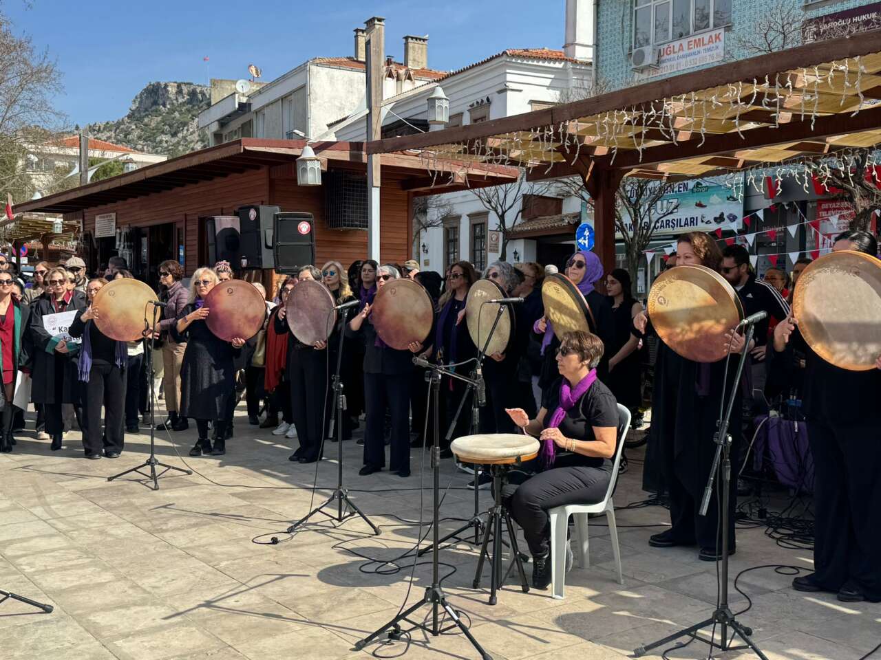 Muğla’da 8 Mart İçin Anlamlı Buluşma Kadınlar Sessiz Adımlarla Meydanda 14